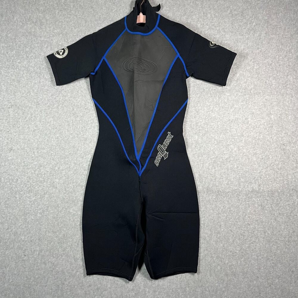 Sea Quest Short Sleeve Body Suit Women's Size 5/6 Short Sleeve Swimsuit Preowned
